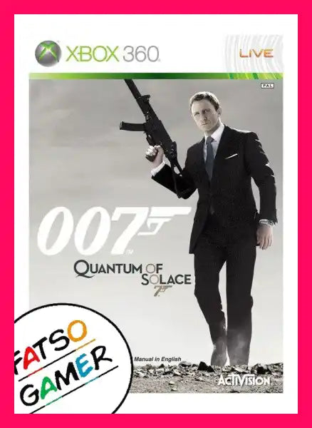 007 Quantum of Solace Xbox 360 - Video Games