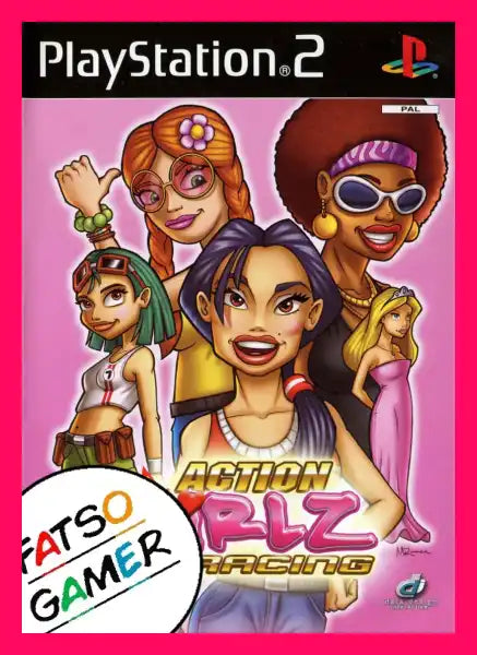 Action Girlz Racing PS2 - S9FA016 - Video Games