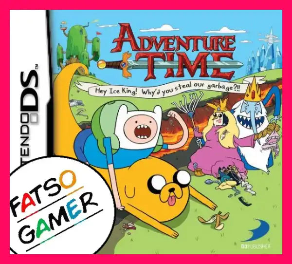 Adventure Time Hey Ice King Whyd You Steal Our Garbage Ds Video Games