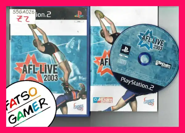 AFL Live 2003 PS2 - FatsoGamer