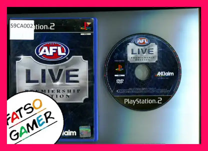 AFL Live Premiership Edition PS2 - FatsoGamer