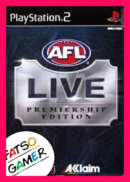 AFL Live Premiership Edition PS2 - Video Games