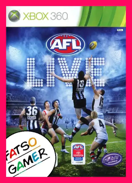 AFL Live Xbox 360 - Video Games