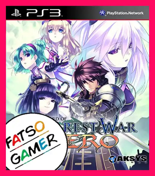 Agarest War Zero Ps3 Video Games