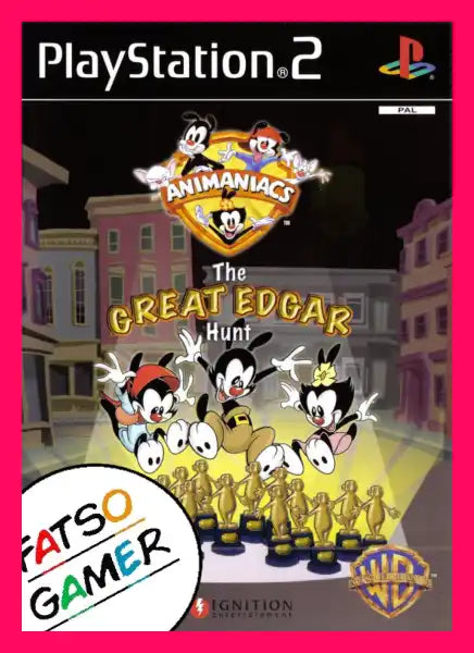 Animaniacs The Great Edgar Hunt PS2 - S9FA006 - Video Games