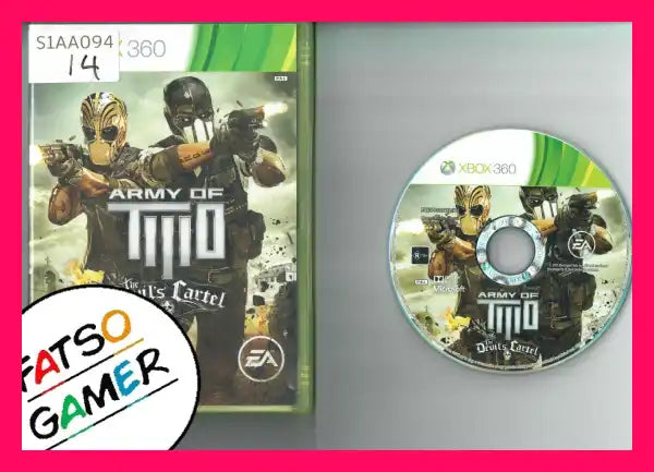 Army of Two The Devils Cartel Xbox 360 - FatsoGamer