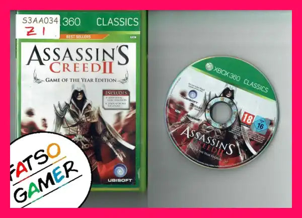 Assassin's Creed II Xbox 360 - FatsoGamer