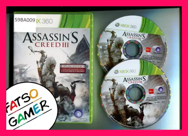 Assassin's Creed III Xbox 360 - FatsoGamer