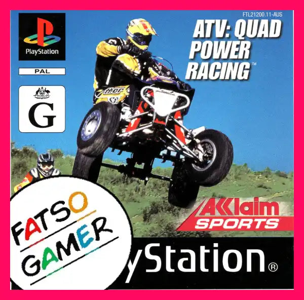 Atv Quad Power Racing Ps1 Video Games