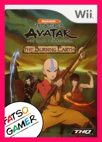 Avatar The Legend Of Aang Burning Earth Wii Video Games