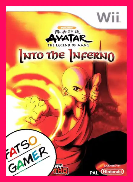 Avatar The Legend of Aang Into the Inferno Wii - Video Games