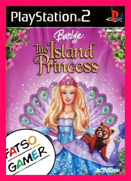 Barbie The Island Princess PS2 - Game with Case and Booklet - Video Games