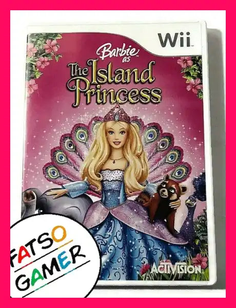 Barbie The Island Princess Wii Video Games