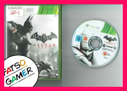 Batman Arkham City Xbox 360 - FatsoGamer