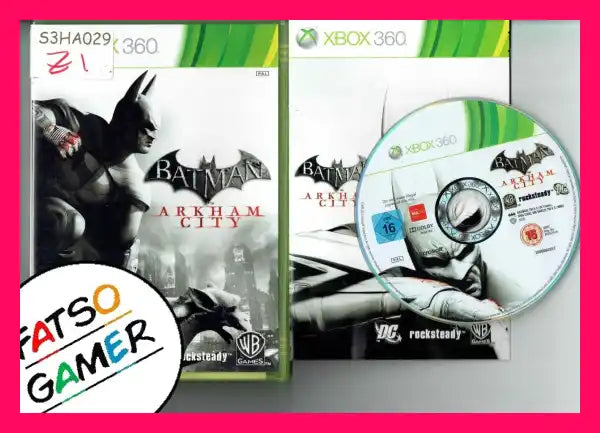 Batman Arkham City Xbox 360 - FatsoGamer