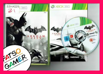 Batman Arkham City Xbox 360 - FatsoGamer