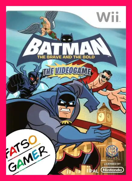 Batman The Brave And The Bold Wii Video Games