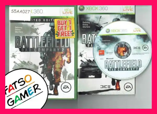 Battlefield Bad Company 2 Xbox 360 - FatsoGamer