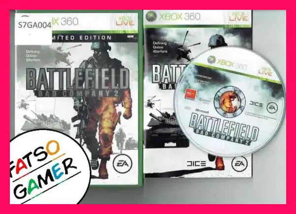 Battlefield Bad Company 2 Xbox 360 - FatsoGamer