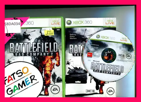 Battlefield Bad Company 2 Xbox 360 - FatsoGamer