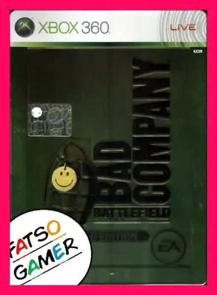 Battlefield Bad Company Gold Edition Steelbook Xbox 360 - Video Games