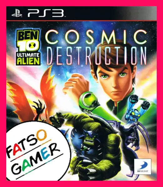 Ben 10 Ultimate Alien Cosmic Destruction PS3 - Video Games