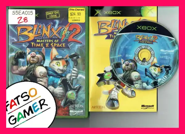 Blinx 2 Masters of Time & Space Xbox - FatsoGamer