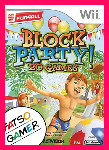 Block Party 20 Games Wii Video