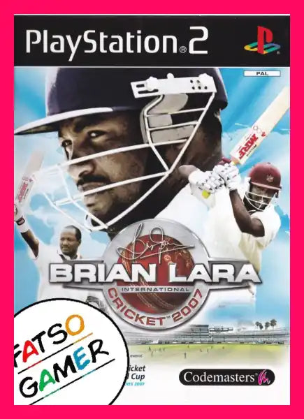 Brian Lara International Cricket 2007 Ps2 Video Games