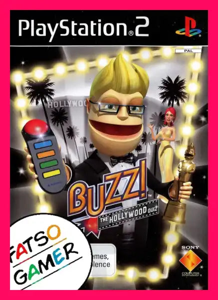 Buzz the Hollywood Quiz PS2 - Video Games