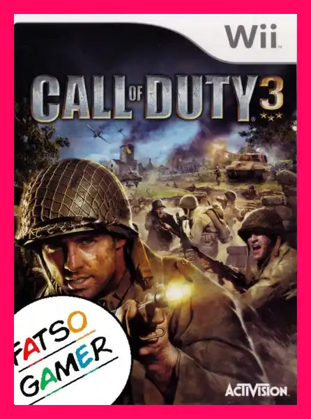 Call Of Duty 3 Wii Video Games