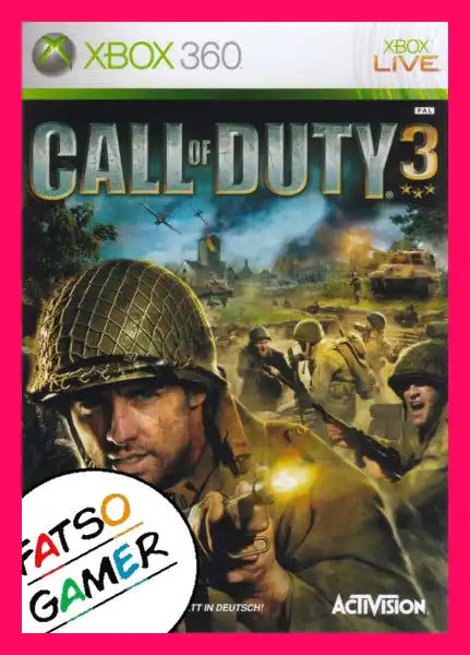 Call of Duty 3 Xbox 360 - S3BA006 - Video Games