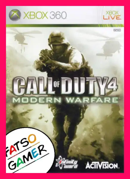 Call of Duty 4 Modern Warfare Xbox 360 - Video Games