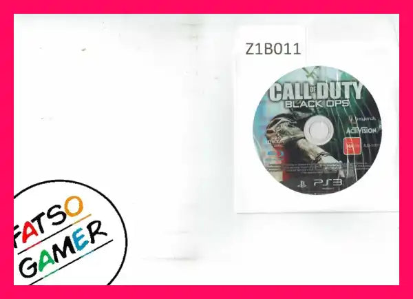 Call of Duty Black Ops PS3 DISC ONLY Z1BA011 - FatsoGamer