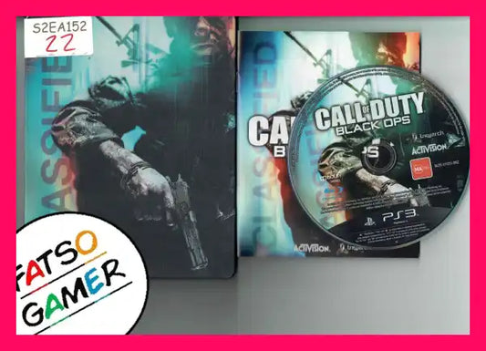 Call of Duty Black Ops Steelbook Edition PS3 - FatsoGamer