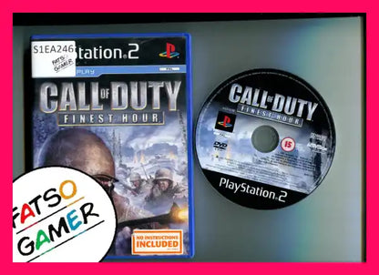 Call of Duty Finest Hour PS2 - FatsoGamer