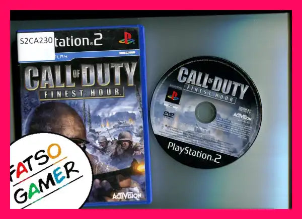 Call of Duty Finest Hour PS2 - FatsoGamer