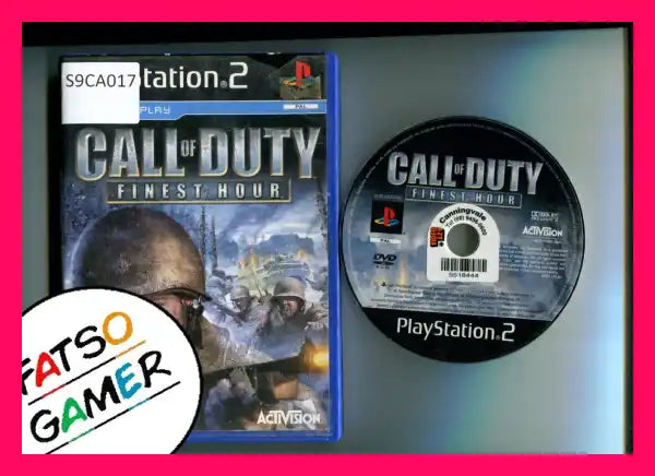 Call of Duty Finest Hour PS2 - FatsoGamer