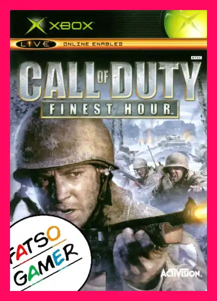 Call of Duty Finest Hour Xbox - Video Games