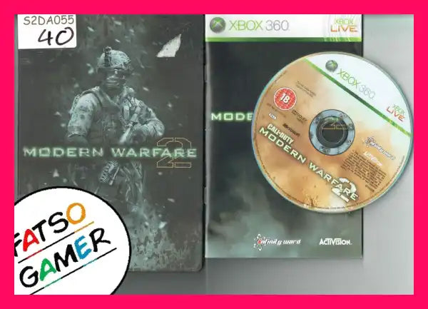 Call of Duty Modern Warfare 2 Steelbook Xbox 360 S2DA055 - FatsoGamer