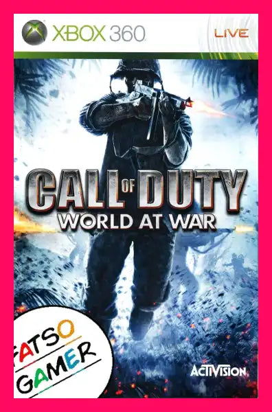 Call Of Duty World At War Xbox 360 Video Games