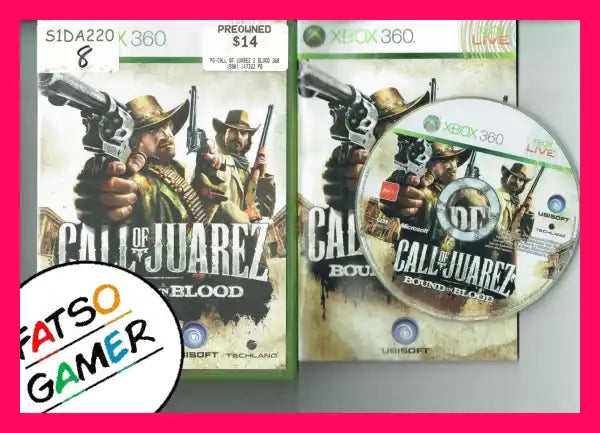 Call of Juarez Bound in Blood Xbox 360 - FatsoGamer