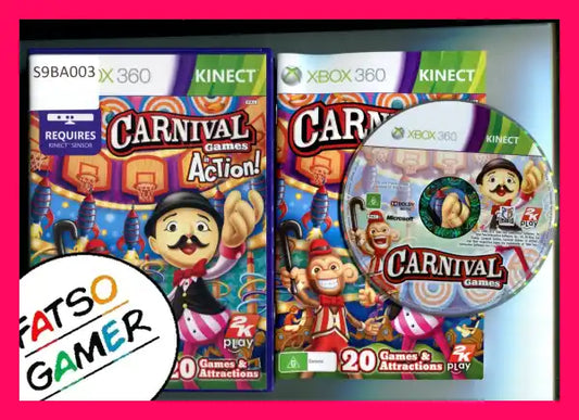 Carnival Action Games Xbox 360 - FatsoGamer