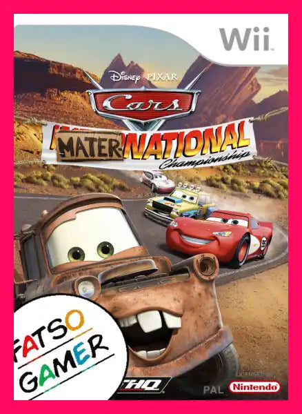 Cars Mater-National Championship Wii Video Games