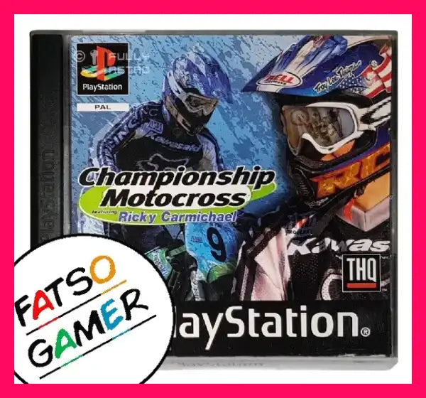 Championship Motocross Ricky Carmichael Ps1 Video Games