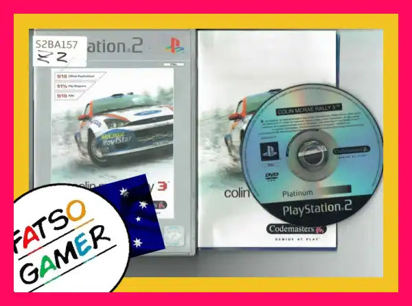 Colin Mcrae Rally 3 PS2 - FatsoGamer