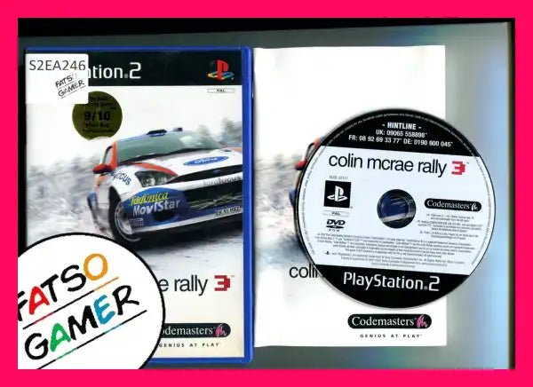 Colin Mcrae Rally 3 PS2 - FatsoGamer