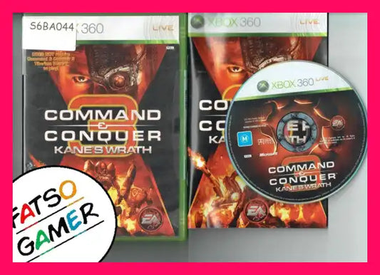 Command and Conquer 3 Kanes Wrath Xbox 360 - FatsoGamer