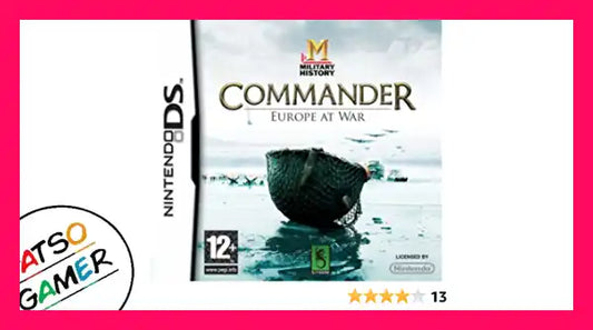 Commander Europe At War Ds Video Games