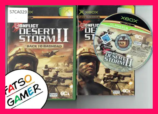 Conflict Desert Storm II Xbox - FatsoGamer